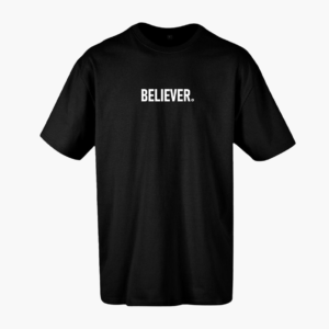 Believer t-shirt oversized