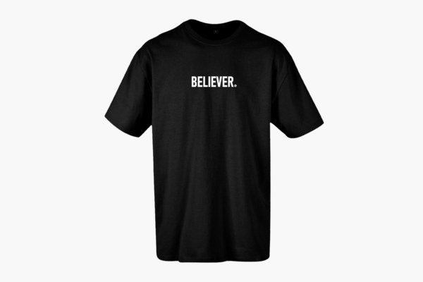 Believer t-shirt oversized